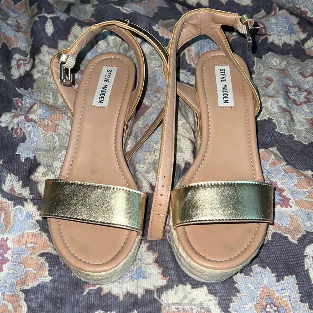 Steve Madden wedges , sandals